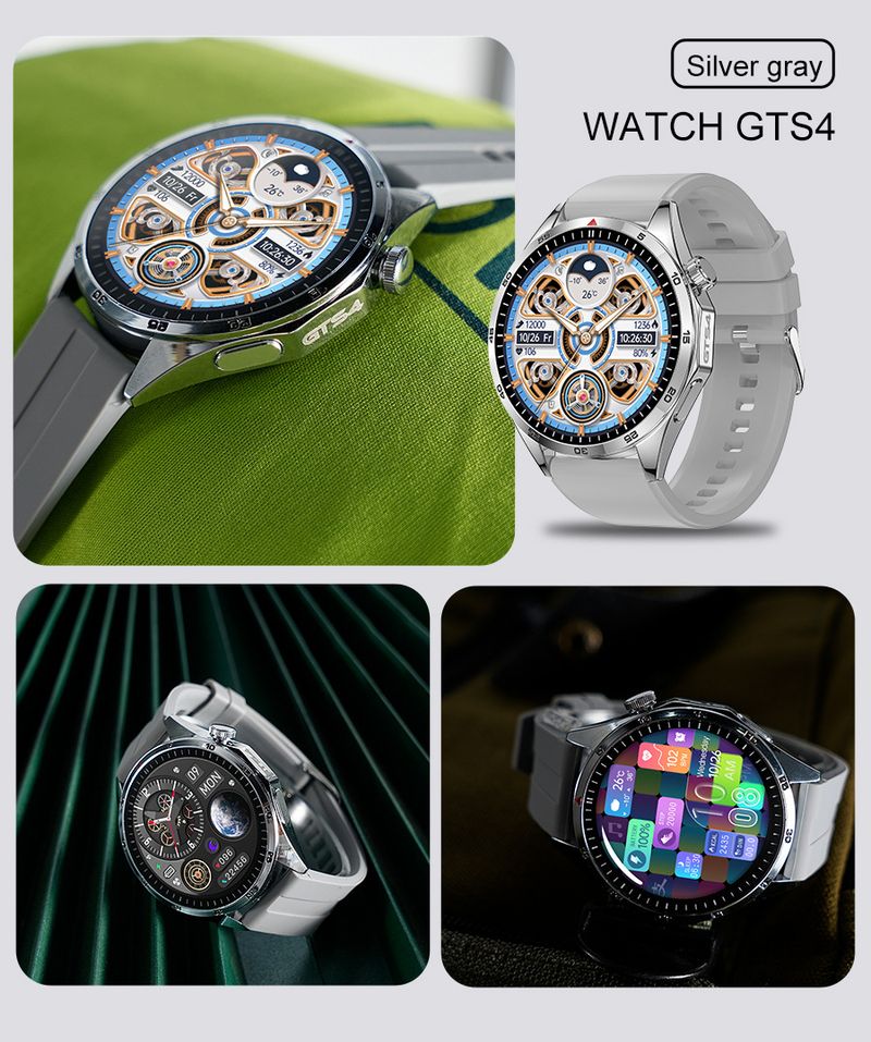 LEMFO Smart Watch With Bluetooth Calling, HD Display, Fitness & Health Tracking For Men & Women – GTS4/LT09 Model, Waterproof, Heart Rate_voghion.com