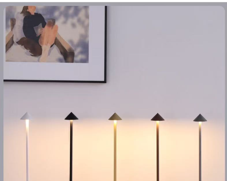 Night Light Creative Spire Table Outdoor Camping Rechargeable Restaurant Cafe Bar Atmosphere Lamp_voghion.com