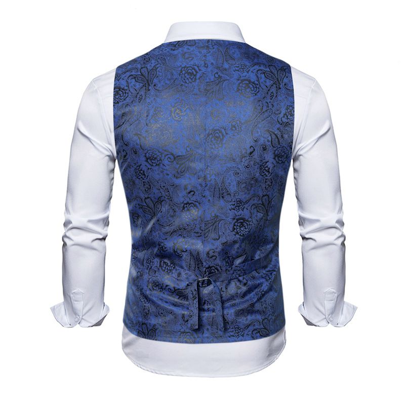 2024 Herbst/Winter Europäische Größe Casual Weste Koreanische Ausgabe Mode Zweireiher Kam Schulter Anzug Pferd Clip Herren_voghion.com