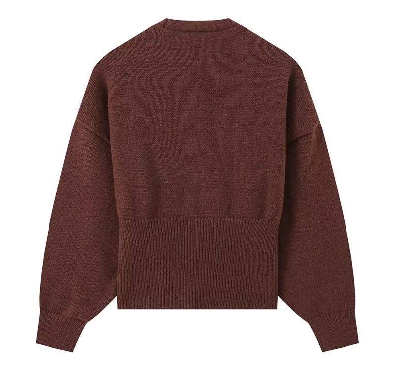 Cardigan lavorato a maglia con bottoni e scollo a V da donna_voghion.com