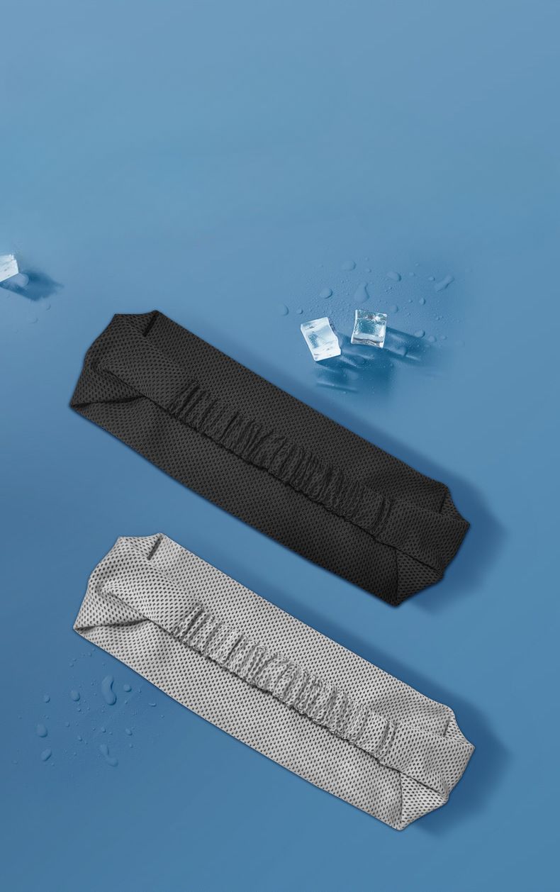 Kühlendes Sport-Stirnband für Damen und Herren, Laufschweißableitendes Stirnband, Yoga-Fitness-Schweißband, Schweißabsorbierend_voghion.com