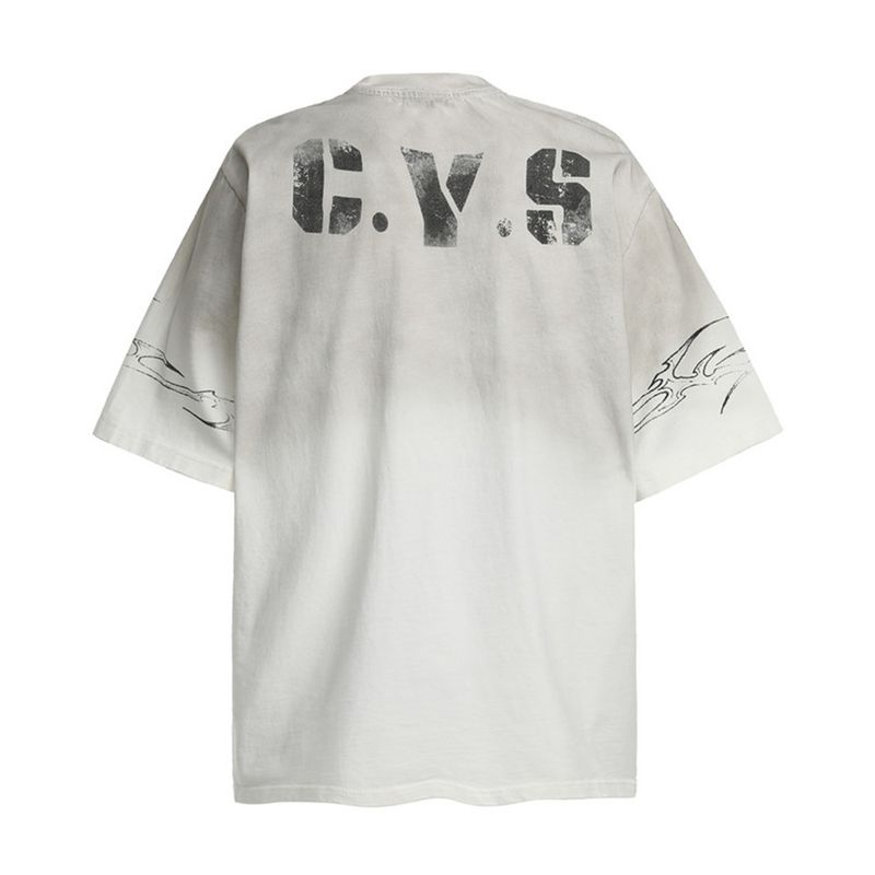 T-shirt à manches courtes pour homme, imprimé numéro 07, style décontracté, tendance, en pur coton, col rond, été_voghion.com