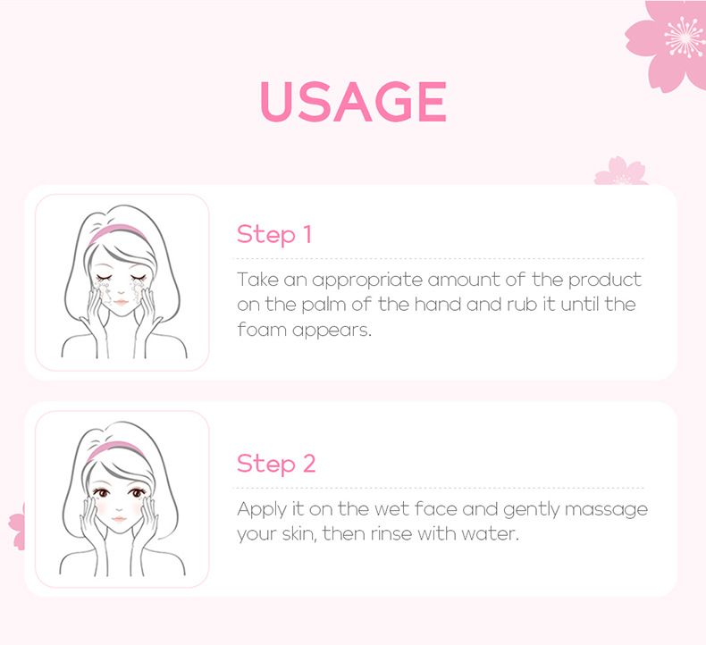 FENYI Sakura 4 daļu ādas kopšanas produktu komplekts mitrinošs un saudzīgs 1 daļas 2 g izmēģinājuma iepakojums ādas kopšanai_voghion.com