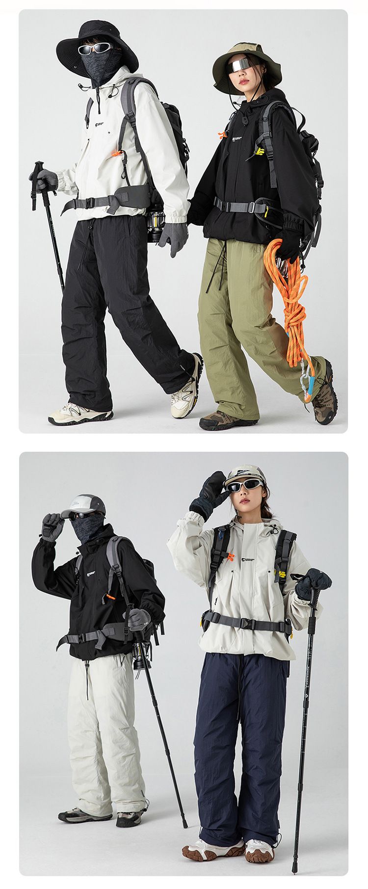 Pantaloni termici invernali da uomo in piuma - Tuta antivento in softshell, spessa imbottitura in piumino d'anatra (36 g-50 g), pantaloni da sci e da esterno per il freddo_voghion.com