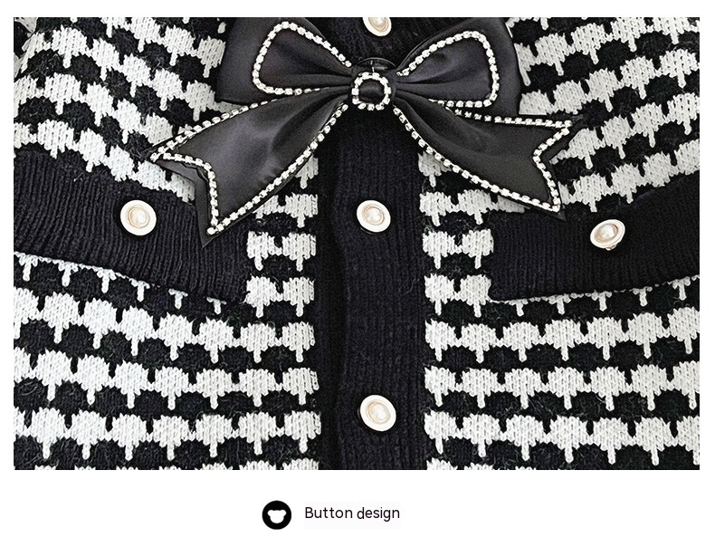JINYONG Capispalla per ragazze con fiocchi, piccoli maglioni profumati a vento per l'autunno e l'inverno Nuovi vestiti per bambini_voghion.com