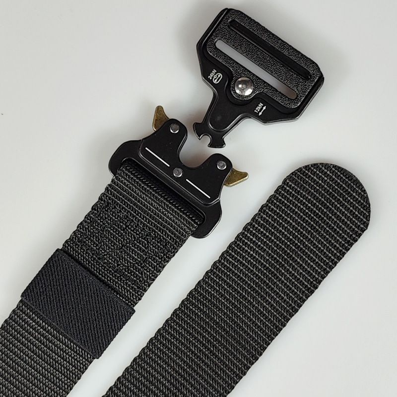 Spot Supply Beaded Nylon Tactical Men's Outdoor Military Fan Multi-functional Alloy Buckle Canvas Belt_voghion.com