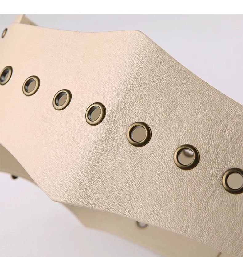 Western Style Denim Belt, Jeans Decorative Accessories, 2025 New Design Sensory Bag, Corset Belt, Wide Belt_voghion.com