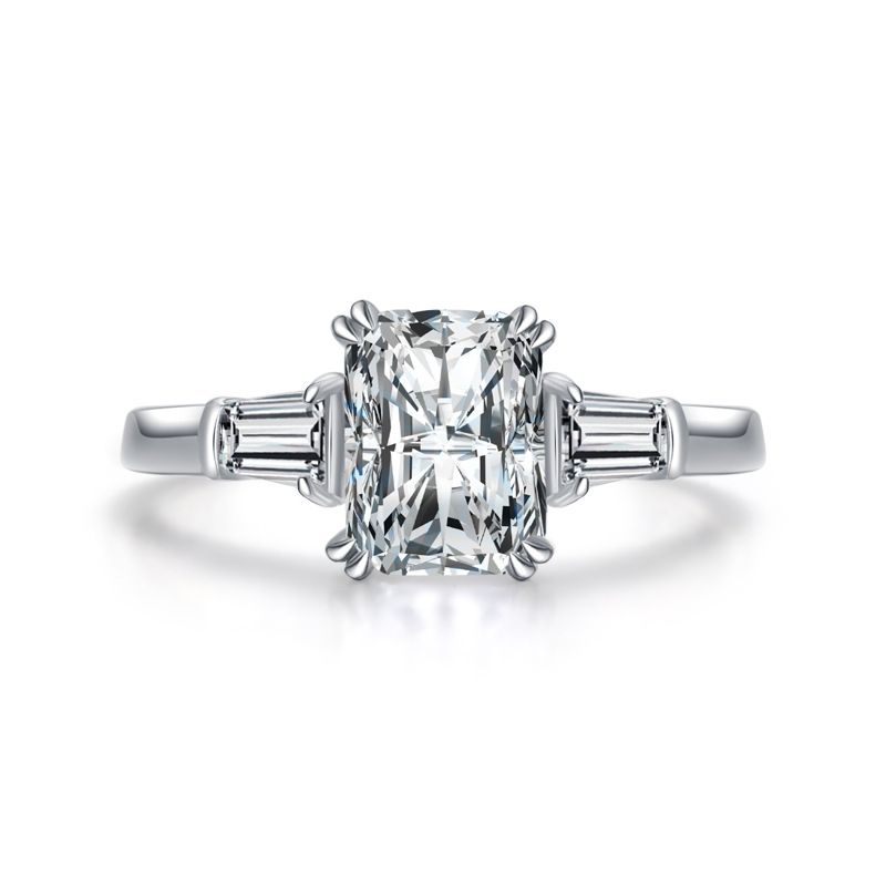Tancise Anello in argento con zirconi classici Gioielli da donna Promessa di nozze Regalo per feste_voghion.com