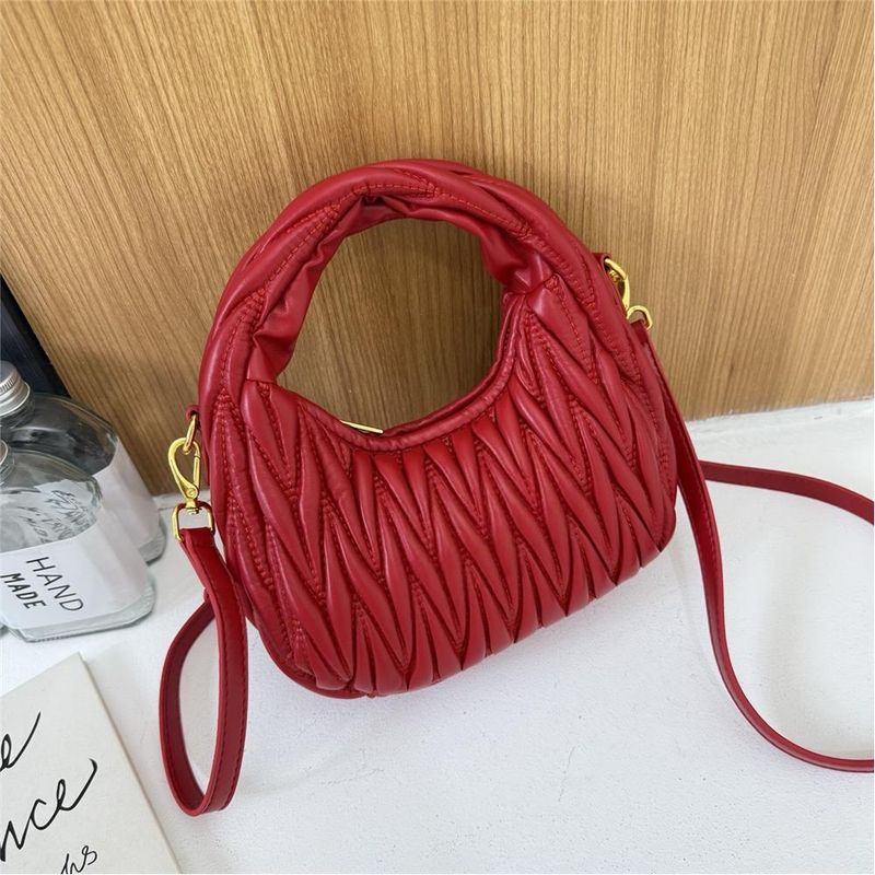 Borsa a tracolla classica da donna in PU, borsa a tracolla da donna alla moda, borsa Moon_voghion.com