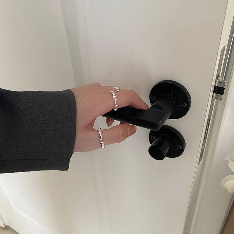 Wash Hands Without Removing Broken Silver 2022 New Couple Rings Niche Design Light Luxury Exquisite Fashion Personality_voghion.com