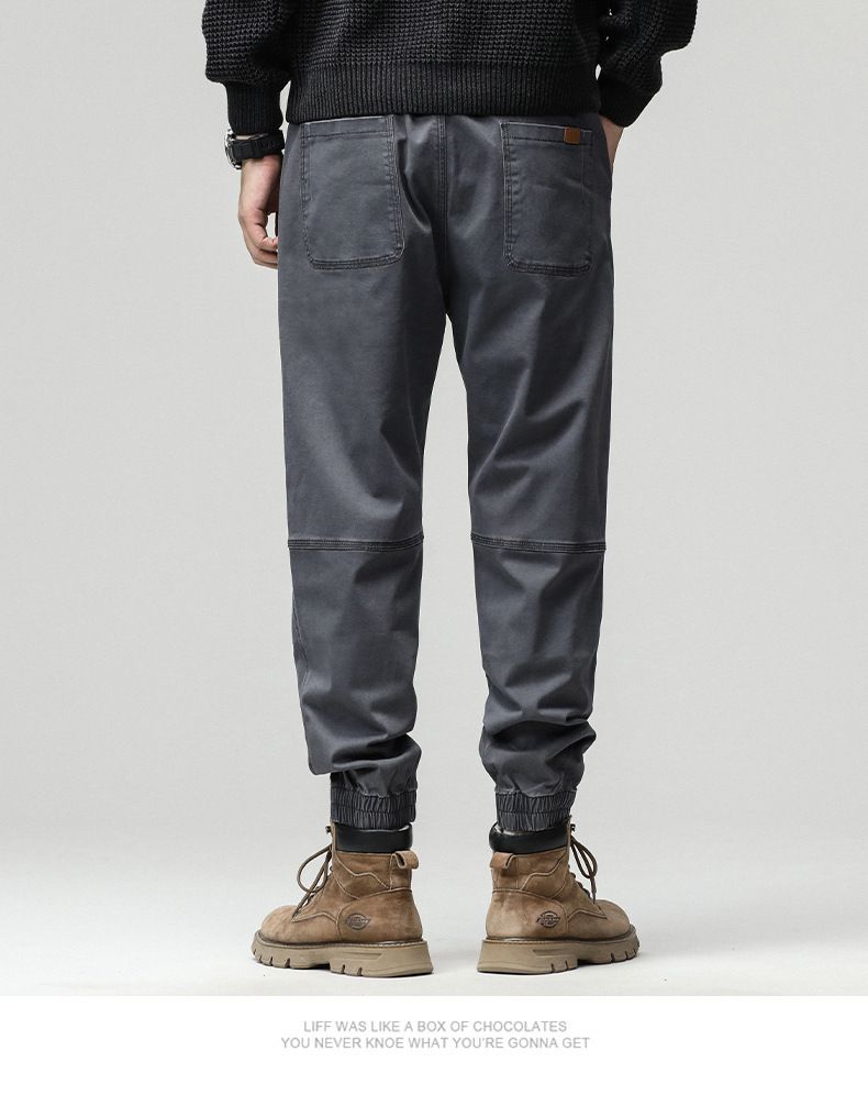 Nuovi prodotti autunno e inverno da uomo American Work, marchio alla moda per l'outdoor, vestibilità ampia sportiva, legatura alla caviglia versatile_voghion.com