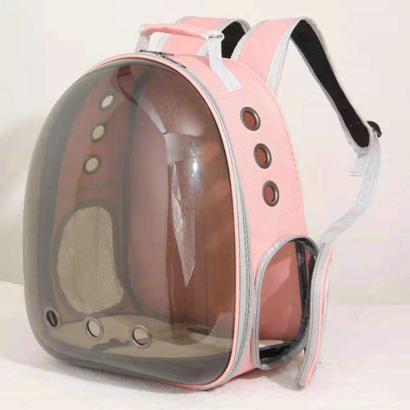Sac à dos d'extérieur portable de grande capacité, respirant, double bandoulière, pour chat, sac d'école, capsule spatiale, fournitures pour animaux de compagnie_voghion.com