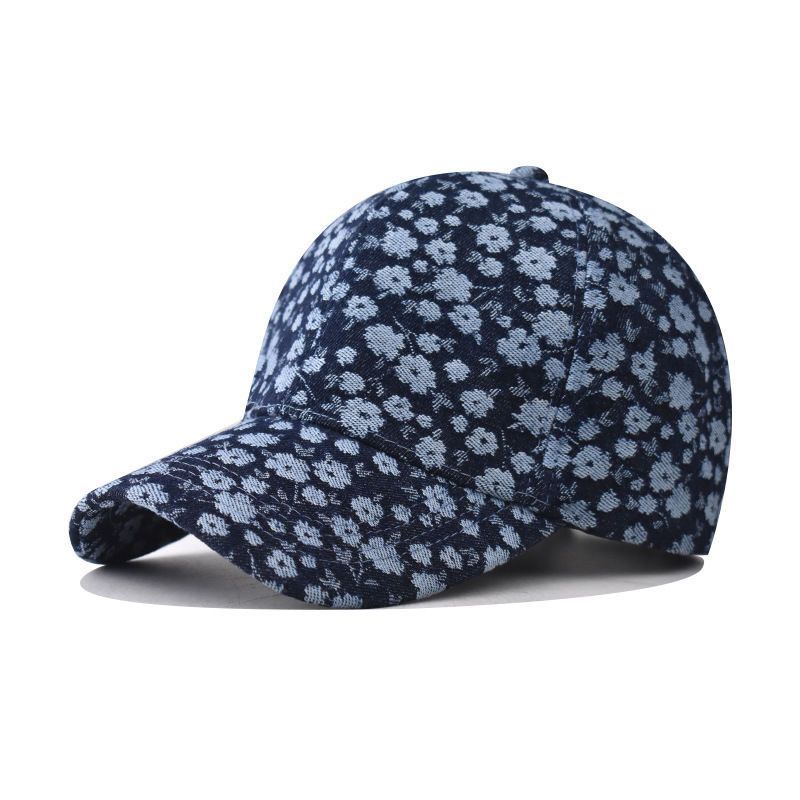 Weibliche Mode Cowboy Hut Blume Casual Baseball Kappe Im Freien_voghion.com