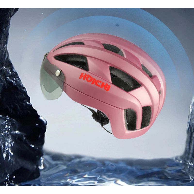 Bicycle Riding With Magnetic Goggles Mountain And Road Bikes, New Safety Helmet For Outdoor Cycling Gear_voghion.com