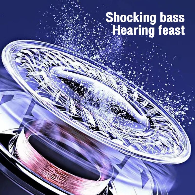 S12 Drahtlose Bluetooth Lautsprecher Leistungsstarke Tragbare Sound Box Subwoofer Auto Audio Bass MP3 Player Sound System LED Lichter_voghion.com