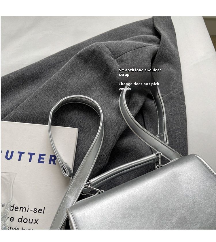 College Students Commuting Backpacks For Classes Women's Retro Versatile Handbags Trendy And Popular Single Shoulder Bags_voghion.com