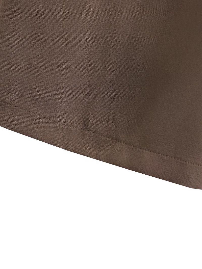 Damkläder vida byxor för kvinnor våren och sommaren raka byxor med hög midja i kontrastfärg vardagsbyxor för kvinnor 8BS9615_voghion.com