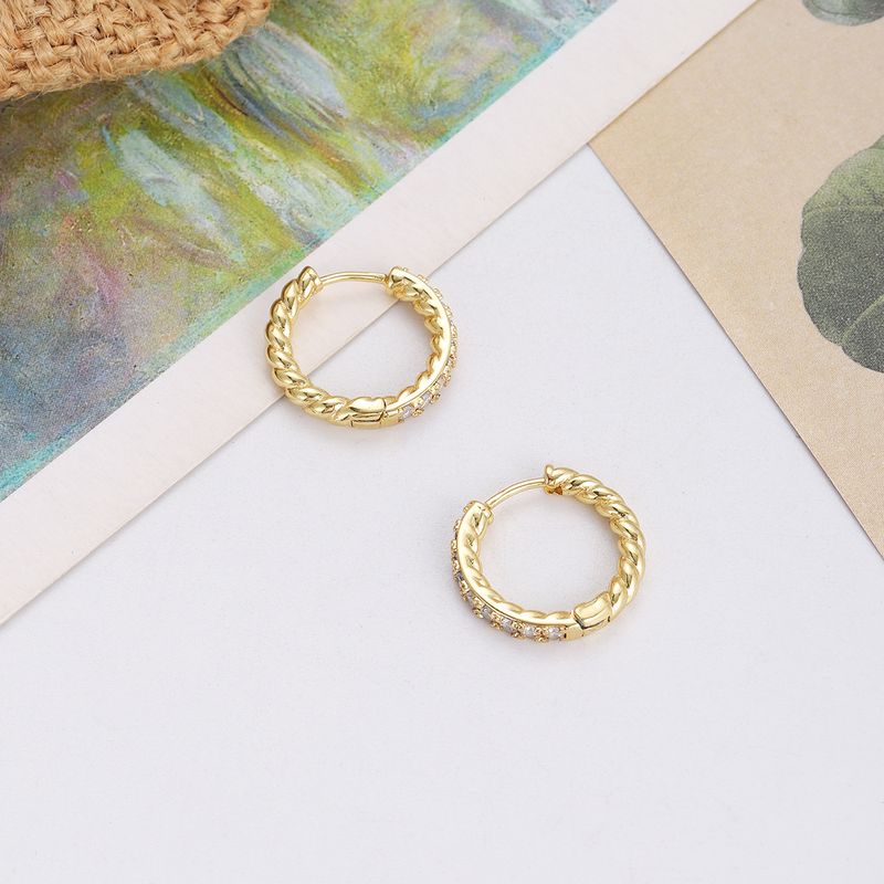 Gioielli e accessori semplici orecchini con micro zirconi intarsiati gioielli da donna di alta qualità da indossare ogni giorno regalo selezionato per la fidanzata_voghion.com