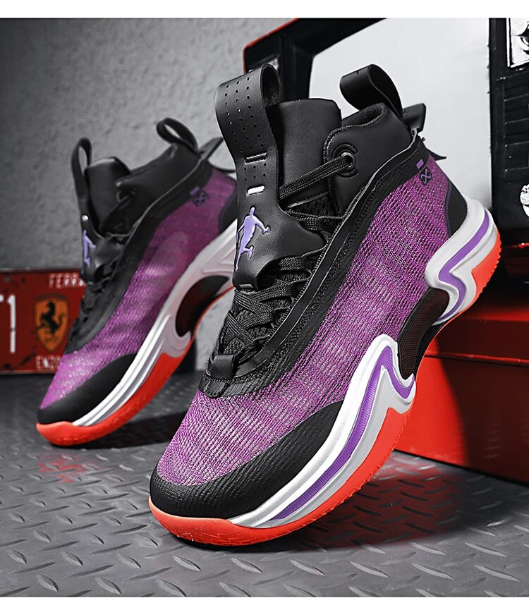 Wysokiej jakości różowe trampki unisex profesjonalne platformy sportowe dla oddychających butów do koszykówki kobiet_voghion.com