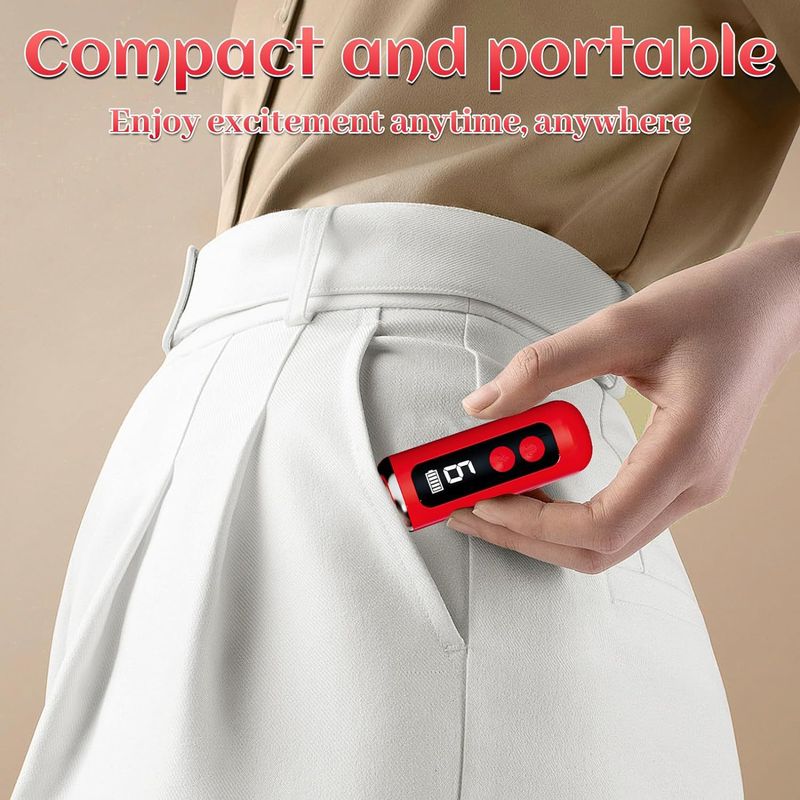 Casemee Rose Sexspielzeug für Erwachsene, Vibrator, persönliches Massagegerät mit Nippel-, Klitoris- und Vibrationsfunktionen, G-Punkt-Stimulation, Mini-Vibrator_voghion.com