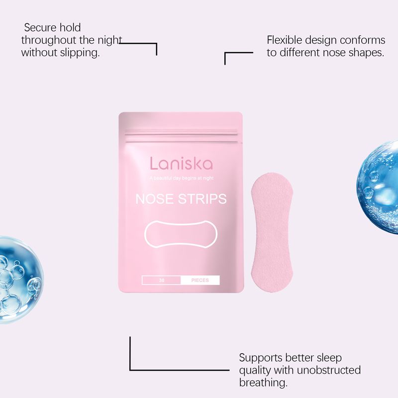 Cerotti nasali delicati, piacevoli e rinfrescanti, adatti a un sonno notturno naturale_voghion.com