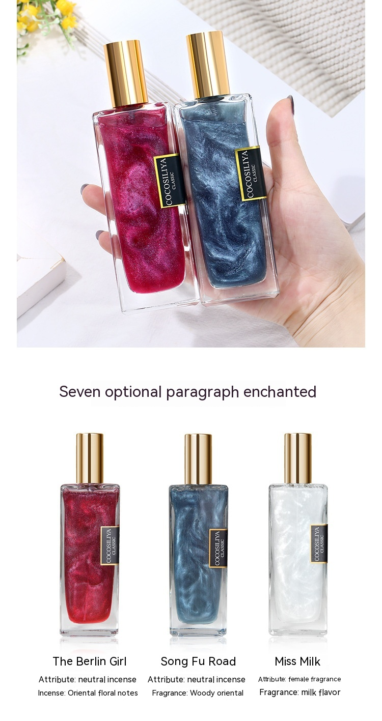 Nuovo profumo da donna 2023 COCOSILIYA Gold Quicksand Profumo da donna Regalo fresco e durevole_voghion.com