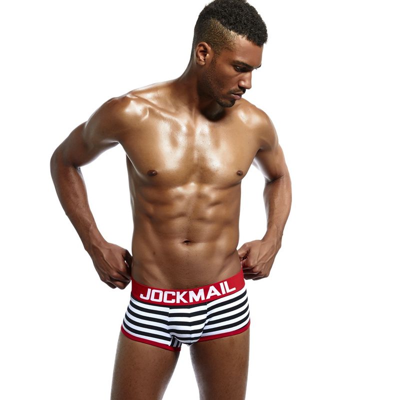 Cuecas masculinas de algodão puro, cuecas boxer masculinas sensuais, calças sensuais_voghion.com