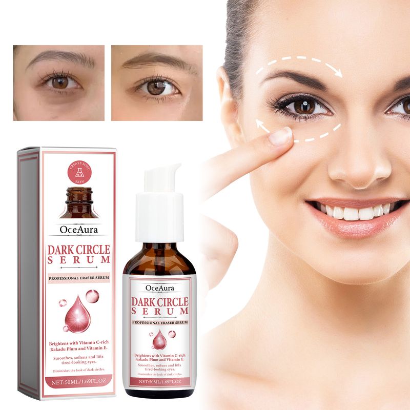OceanAura Black Circle Lightens Fine Lines Daily Moisturizing And Firming Skin Eye Essence_voghion.com