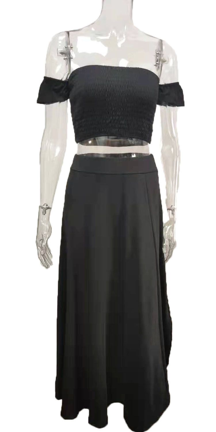 Rochie de vară pentru femei, 2024, cu croială slim fit, cu imprimeu boem francez, lungime medie, cu sutien_voghion.com