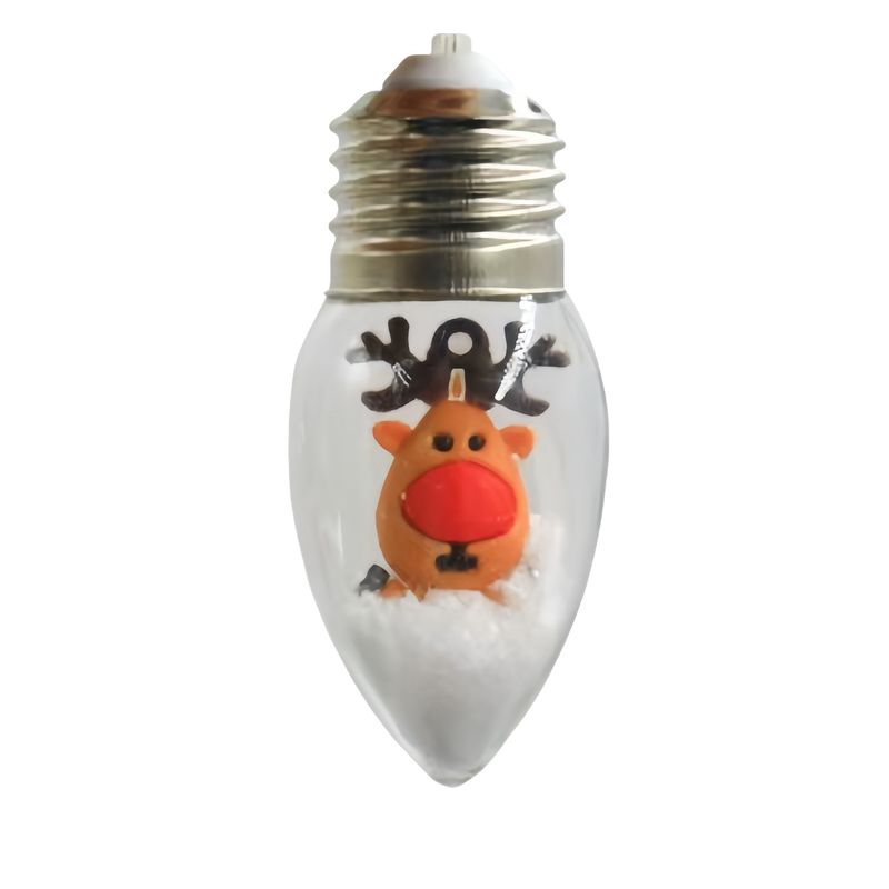 Cross-Border LED Decoration Bulb Snowman Christmas Tree Santa Claus Festive Atmosphere String Lights_voghion.com