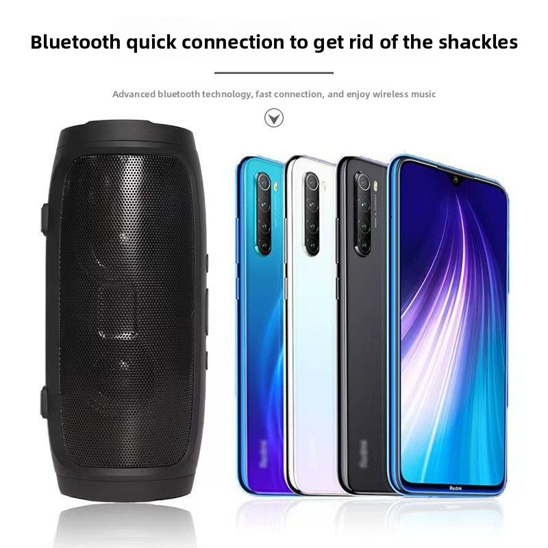 Enceinte portable Bluetooth sans fil MINI E3+ J007, un cadeau créatif idéal pour l'extérieur, disponible en vente transfrontalière et en commerce international._voghion.com