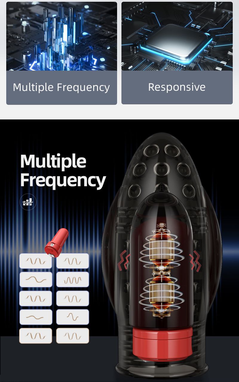 Wholesale Men Vibrating Masturbation Toys Multiple Vibrating Modes Pocket Pussy Masturbation Cup For Man_voghion.com