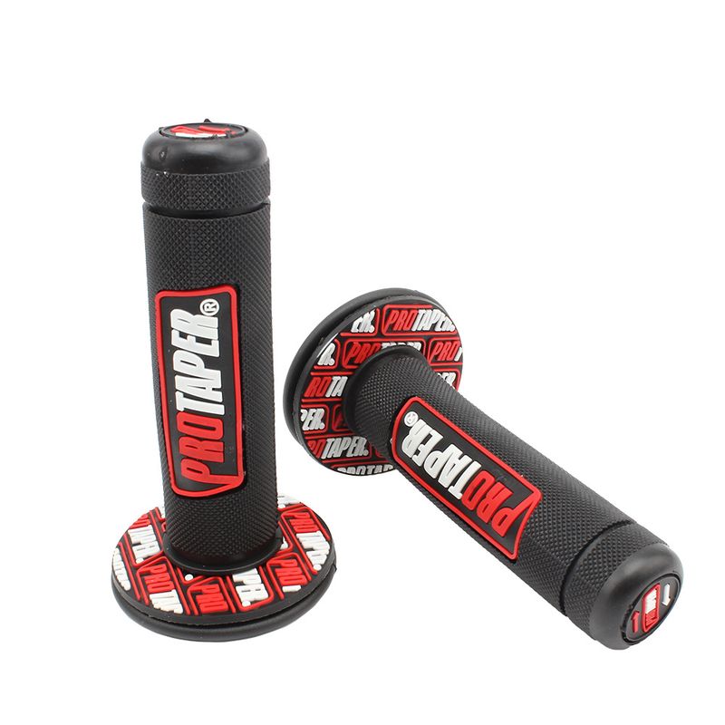 Motorrad-Lenkergriff-Gelgriffe Pro Taper Fit für 7/8" Lenker Gummi-Gel-Handgriffe Dirt Pit Bike Motocross_voghion.com