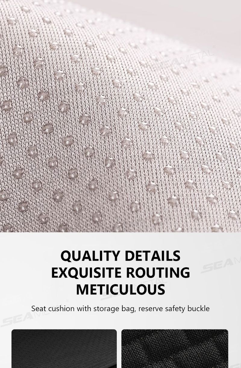 SEAMETAL Breathable Car Cover 100% Linen Cooling Cushion Wear-Resistant Sweat-Absorbing Seat Protector For Suv Sedan_voghion.com