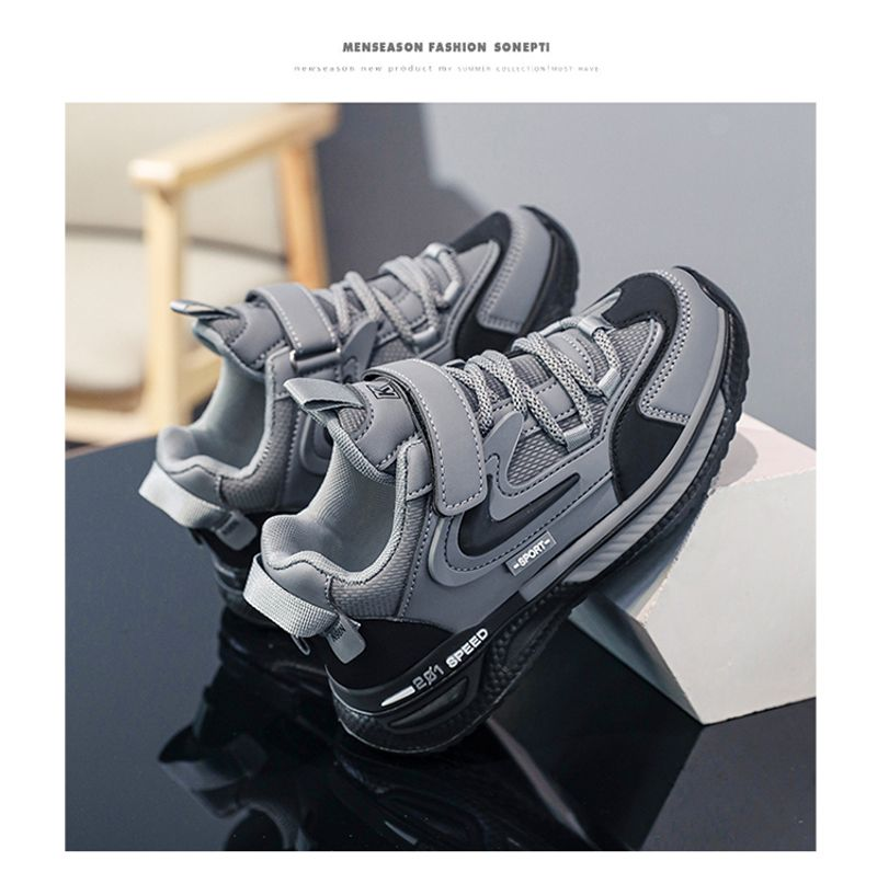 Winterliche, lässige, modische Sportschuhe für Herren mittleren Alters und kleine Kinder_voghion.com