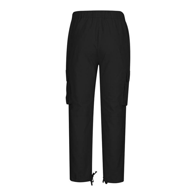 2024 Summer New Men's Workwear Drawstring Multi Pocket Casual Pants_voghion.com