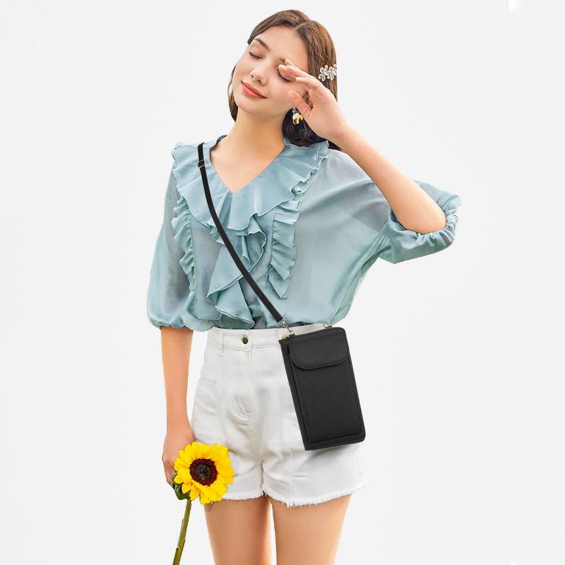 Borsa per cellulare Borsa a tracolla Borsa per cellulare a spalla singola da donna Mini borsa_voghion.com