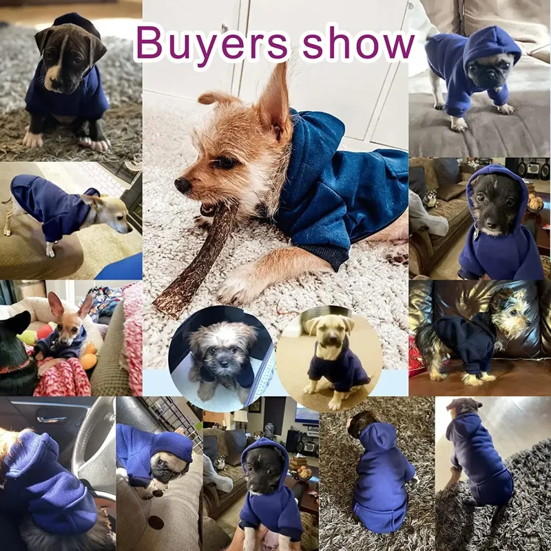 Pet Dog Clothes For Small Dogs Clothing Warm Clothing For Dogs Coat Puppy Outfit Pet Clothes For Large Dog Hoodies Chihuahua_voghion.com