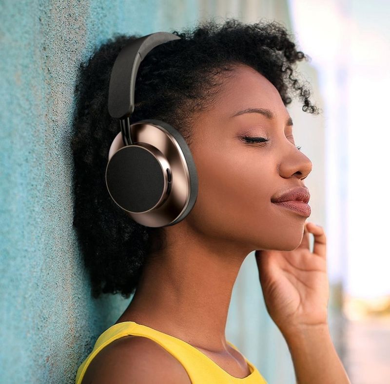 Bluetooth Wireless Headphones With Noise Cancellation Stereo Sound Powerful Bass 24H TEISCHE_voghion.com