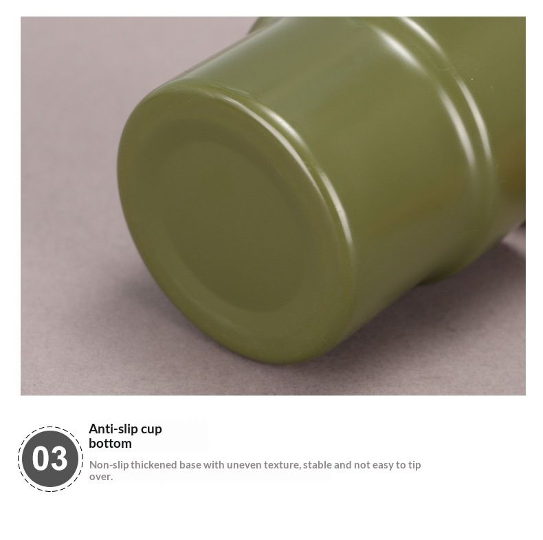 QFV50704555550<== Outdoor 304 Stainless Steel Camping Single Layer Portable Car Coffee Cold Insulation Step Beer Swallow Cup_voghion.com