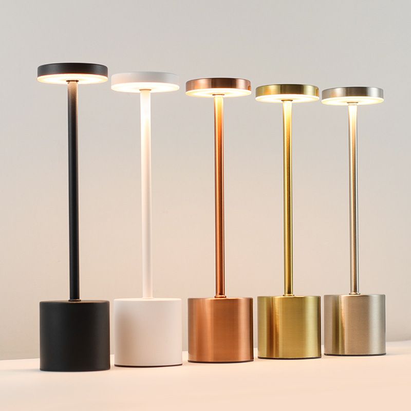 LED rechargeable I-shaped modern and simple USB touch bar desk lamp, atmosphere small night lamp_voghion.com