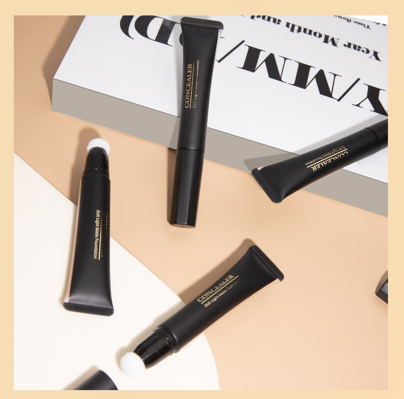 Hellokiss Concealer Feuchtigkeitsspendende und natürlich aufhellende Weizen-Antik-Kupfer-Farbe wärmende flüssige Grundierung_voghion.com
