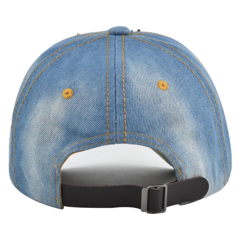 Five pointed diamond washed cowboy duckbill hat, couple sunshade baseball hat_voghion.com