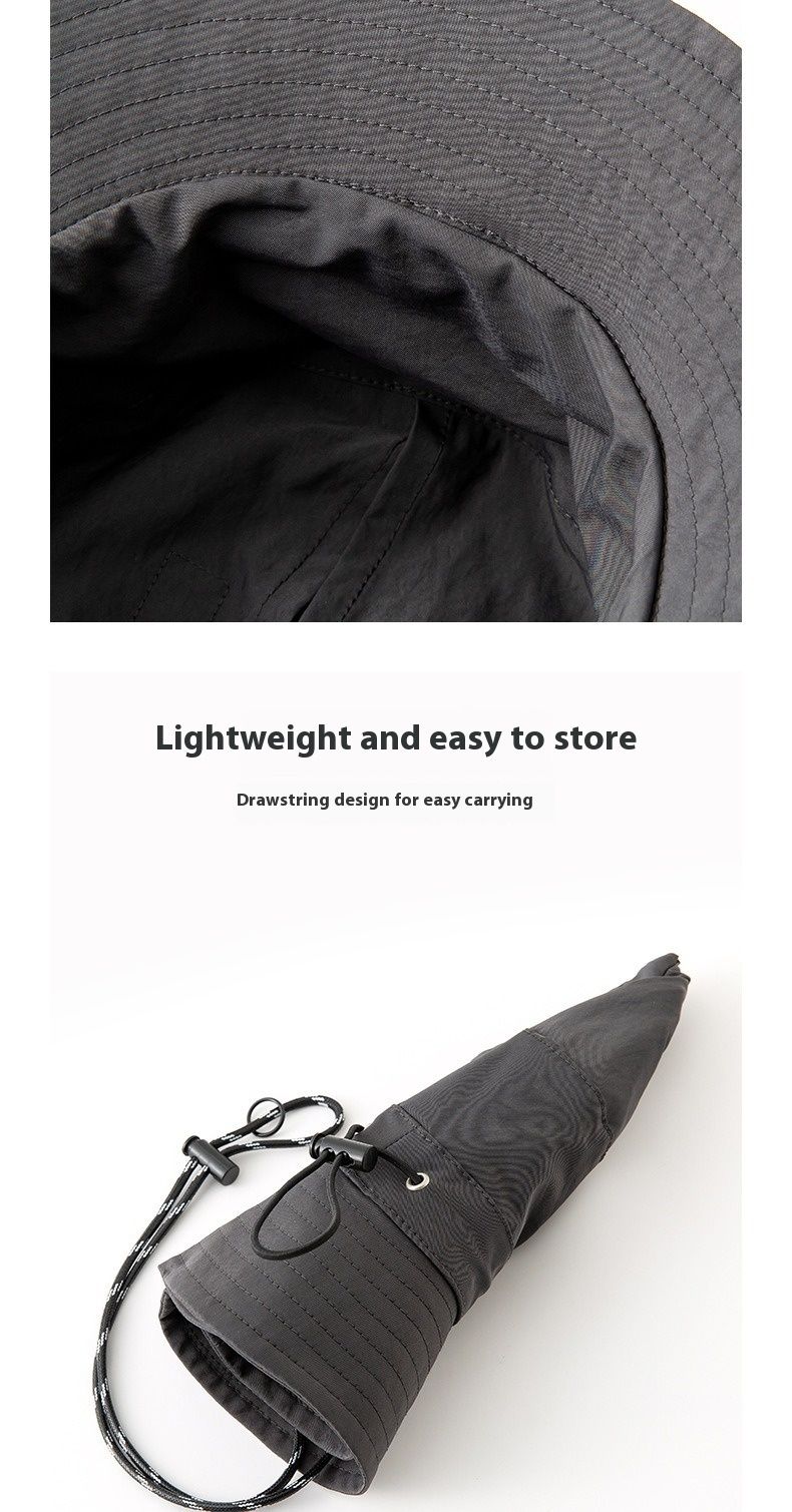 Outdoor werkkleding waterdicht zomer dun gedeelte snel drogend kan worden opgeborgen tas tas schaduw bergbeklimmers hoed_voghion.com