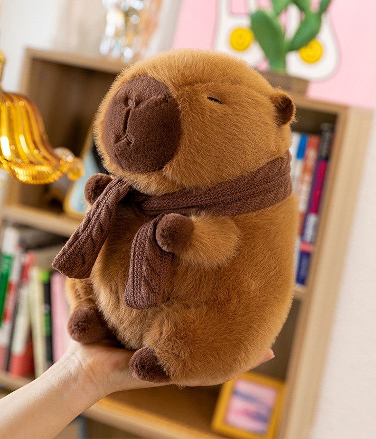Pluchen speelgoed Capybara schattig schattig knuffeldier kussen grappig speelgoed trendy pop_voghion.com
