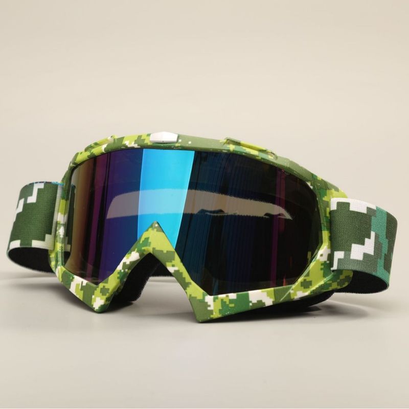 Motorradbrille mit hydrografischem Druck, Offroad-Fahrrad-Sonnenbrille, winddichte Sportbrille für Radfahren, Skifahren und Outdoor-Abenteuer_voghion.com