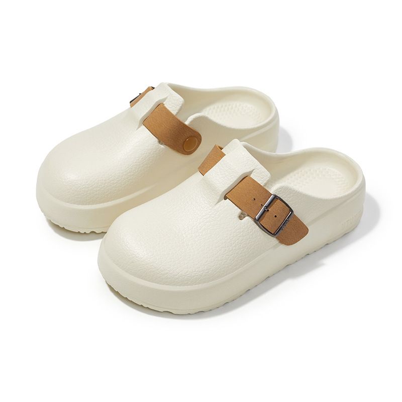 Zoccoli regolabili, pantofole da donna, sandali estivi chiusi, comodi e con suola spessa_voghion.com