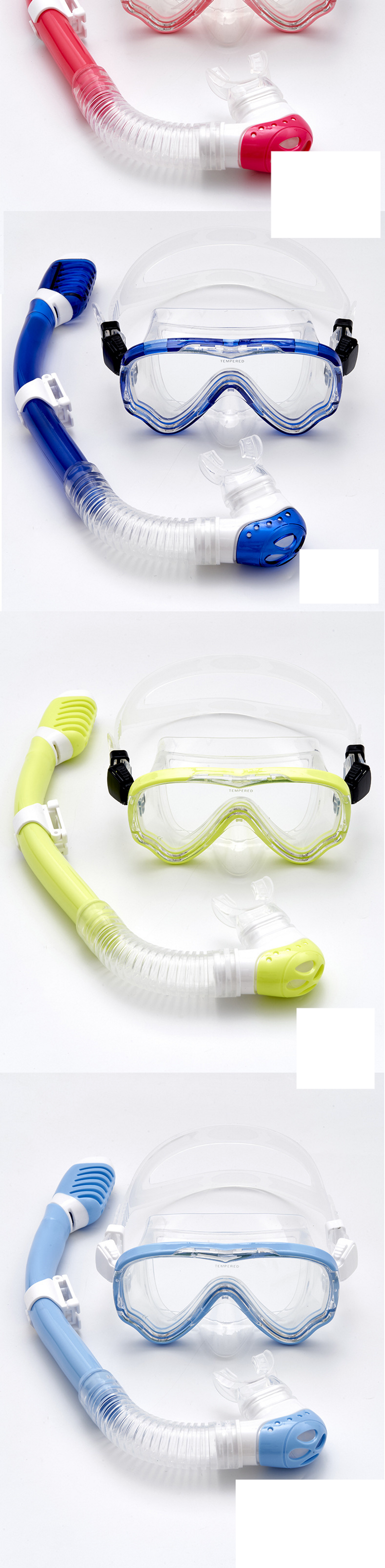 HD búvármaszk légzőcső készlet férfiaknak és nőknek, páramentes, professzionális, nagyméretű gyermek úszószemüveg_voghion.com
