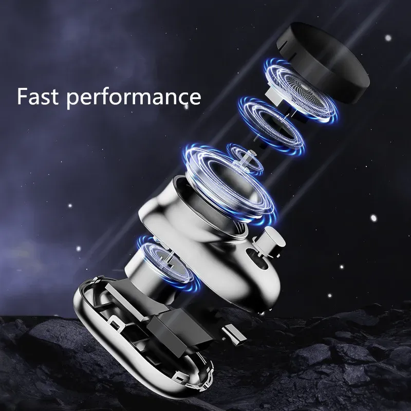 Mini Portable Shaver Rechargeable Travel Beard Trimmer Razor Hair Removal Electric Shavers For Men L230823_voghion.com