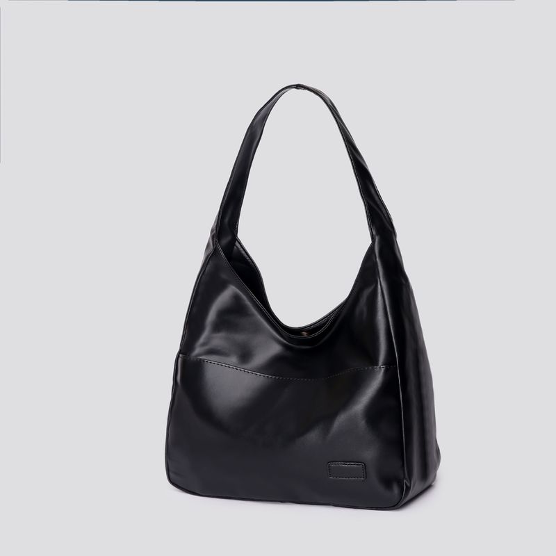 Guangzhou Women's Large Capacity Tote 2025 New Bucket Commuter College Student Class Shoulder Bag Handbag_voghion.com